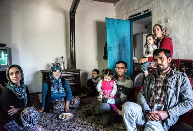 Madenci Ahmet (sağda). Fotoğraf: George Georgiou