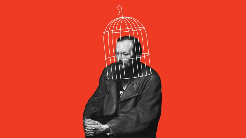 Dostoyevski. İllüstrasyon: Gabriela Pesqueira.