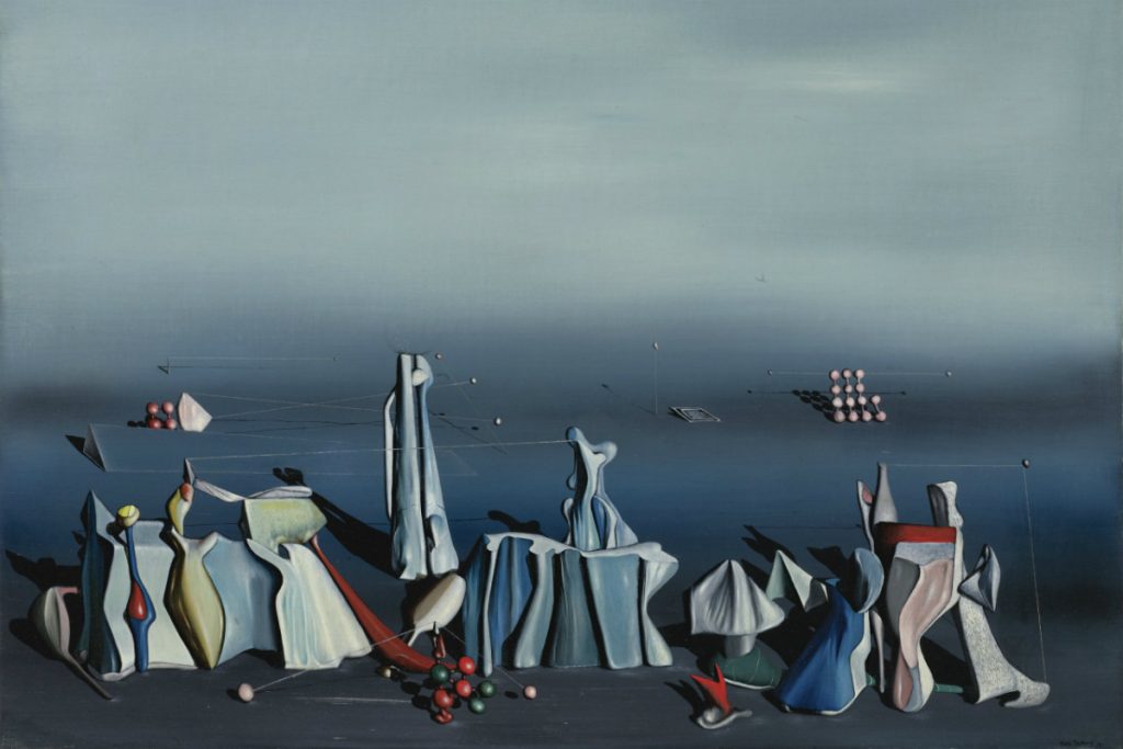 "Deux fois du noir" (Yves Tanguy, 1941)