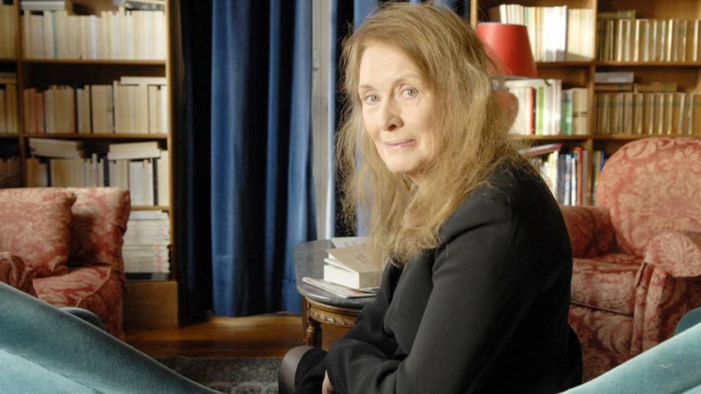 Annie Ernaux. Fotoğraf: AFP.