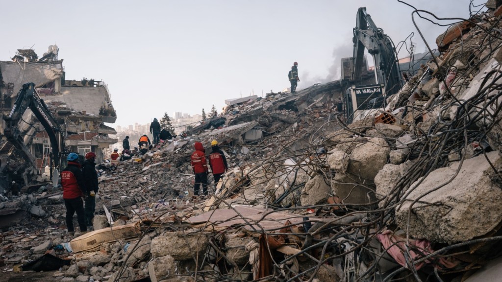 Kahramanmaraş, 9 Şubat 2023. Fotoğraf: Alice Martins, The Washington Post.