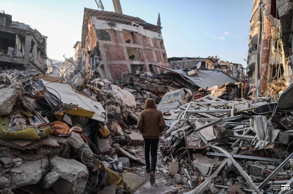 Hatay, 11 Şubat 2023. Fotoğraf: Erdem Şahin, EPA Photos.